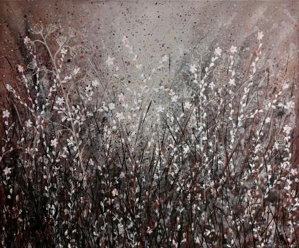 Travnik (Akvarel-platno - 50x60) Irena Gorenc